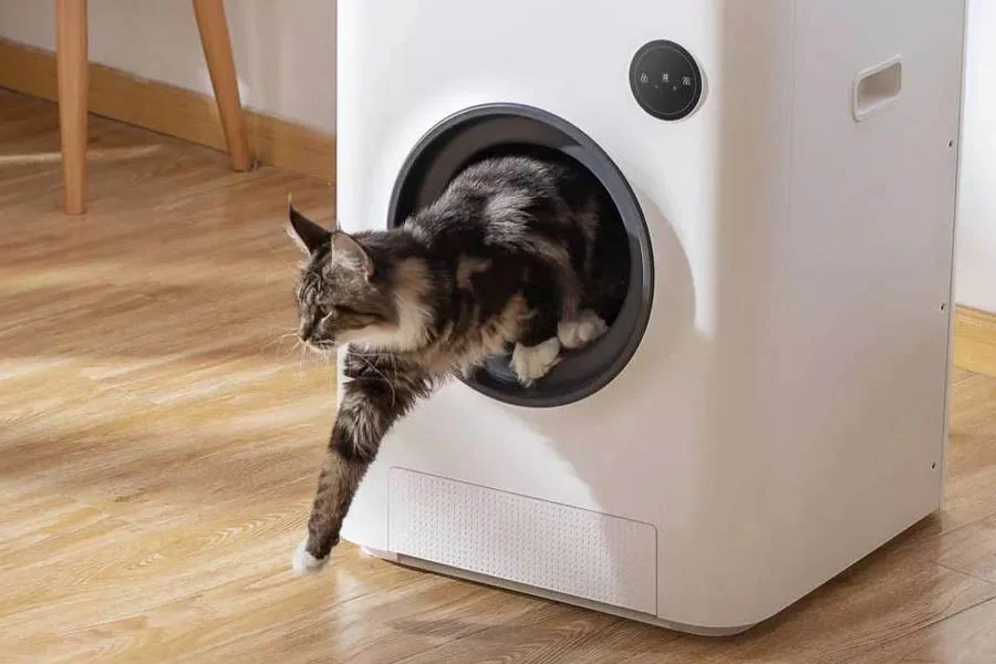 automatic kitty litter cleaner