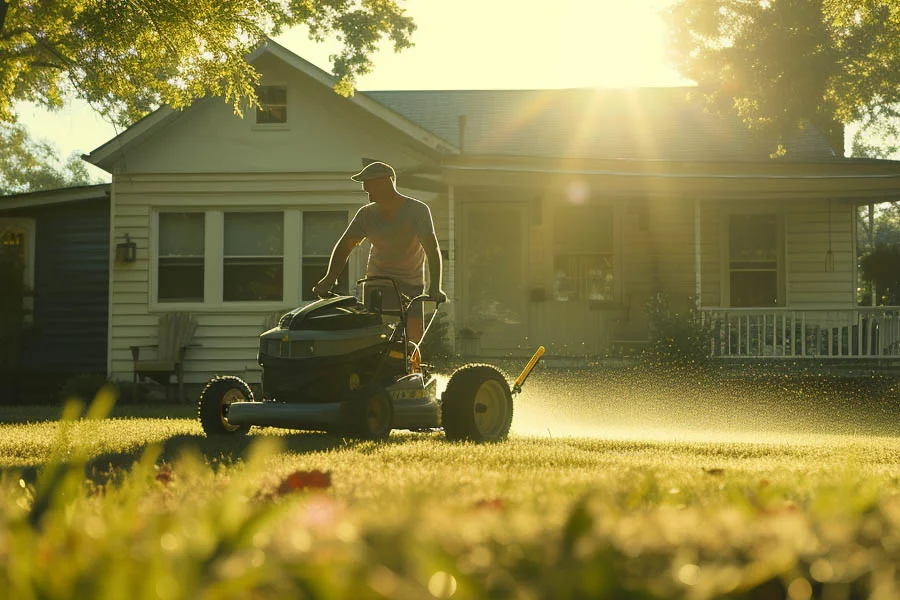 best battery mower 2024