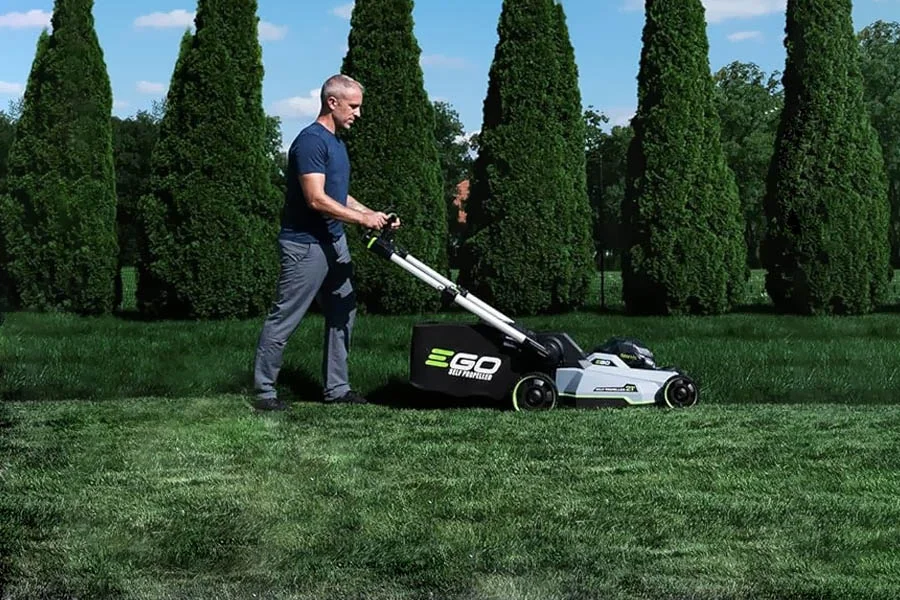 best battery mower 2024